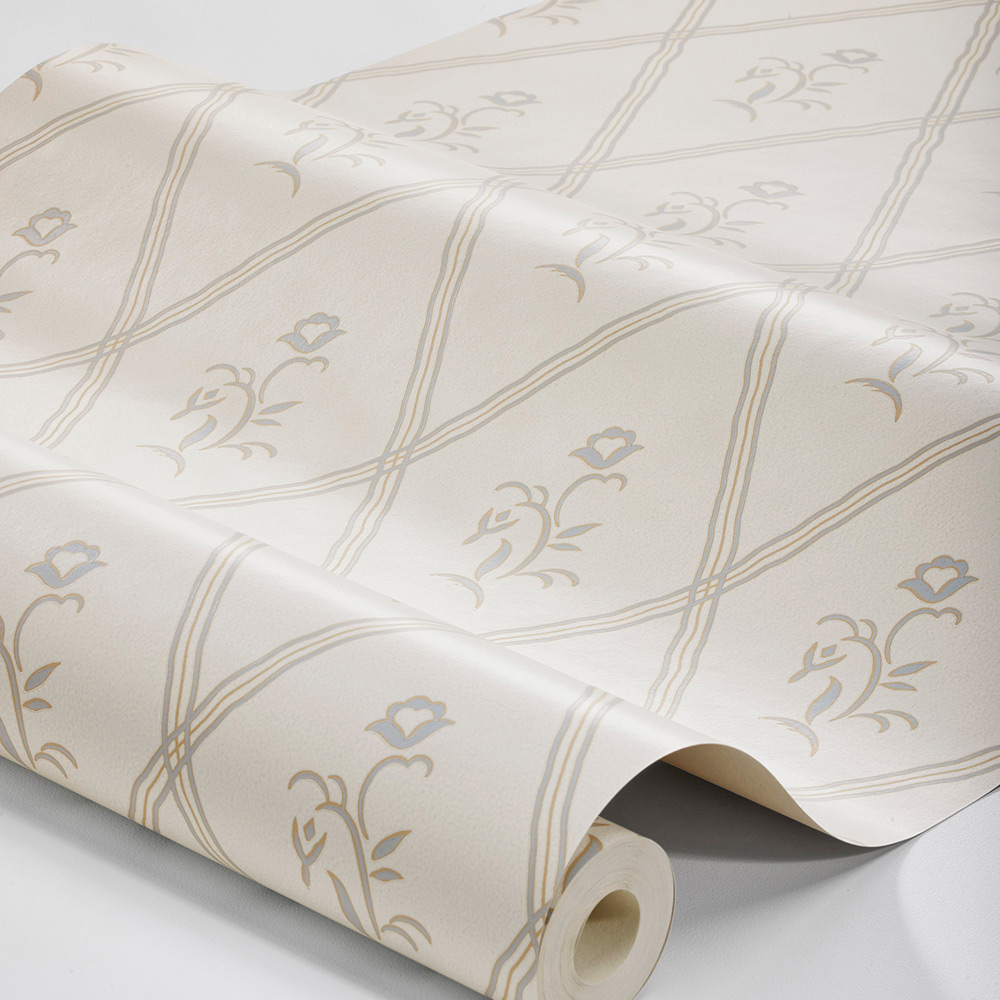 Tapet Boråstapeter Swedish Grace Signe 5505 EasyUp, Mönstrad Beige