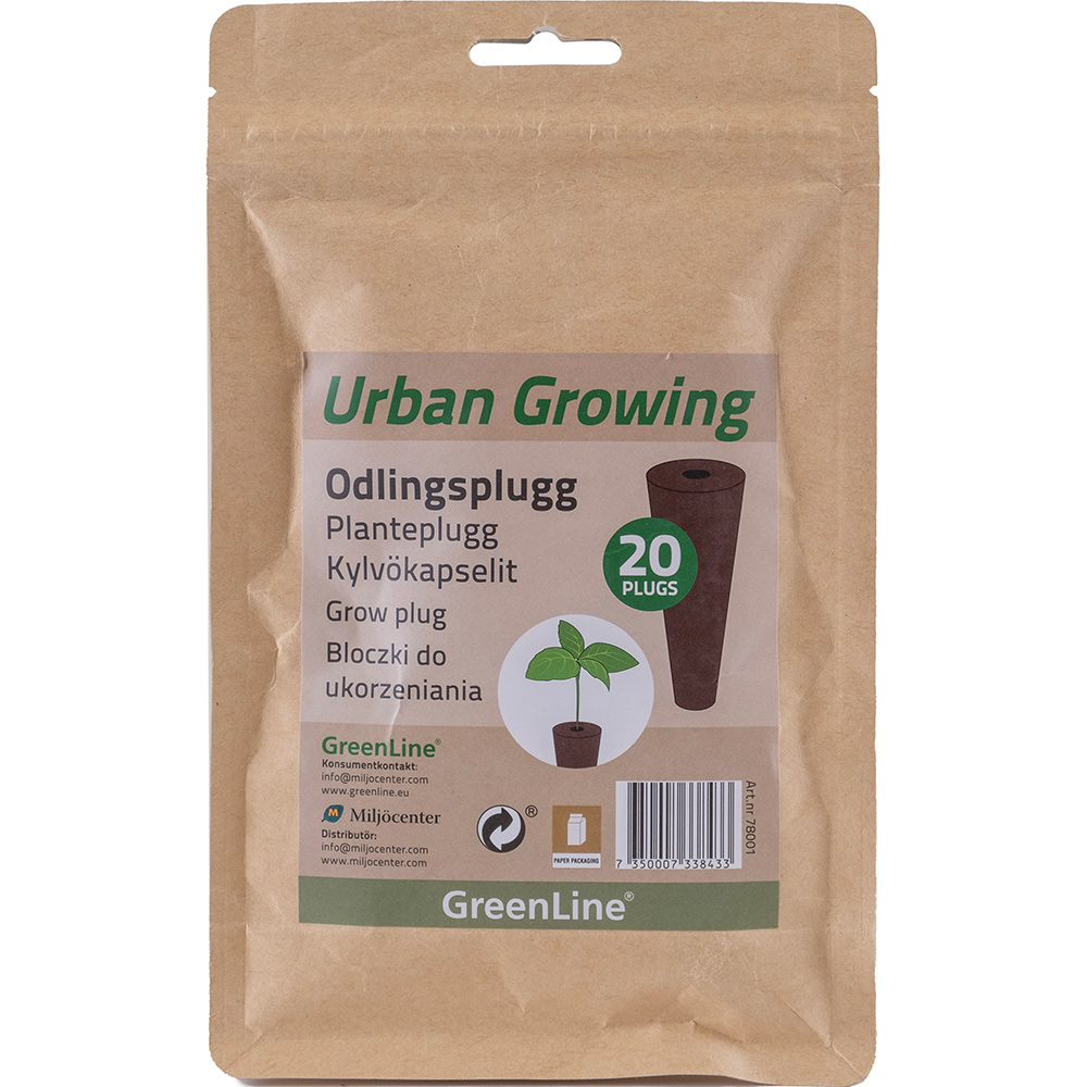 Odlingsplugg GreenLine Urban Growing 20-Pack