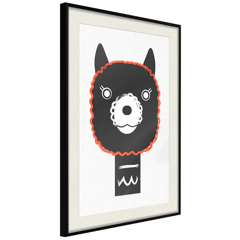 Poster Artgeist Affisch Decorative Alpaca