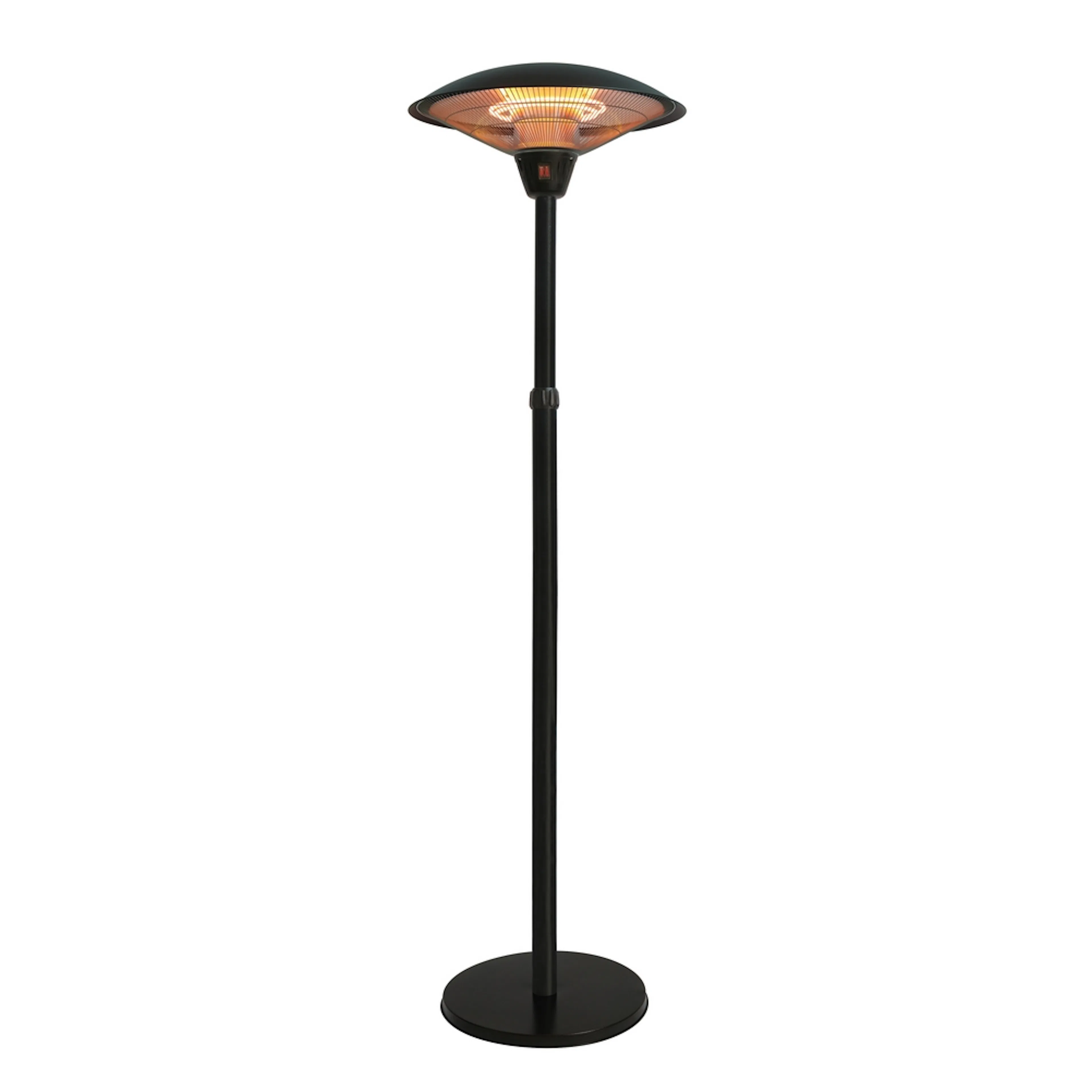 Terrassvärmare Hortus Golvmodell 900/1200/2100 W Teleskop HA Svart