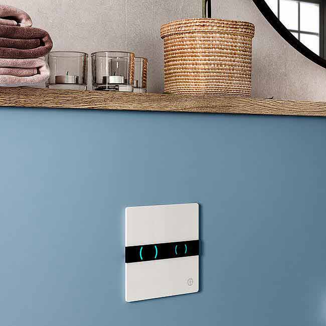 Spolknapp Gustavsberg Sensorstyrd för WC-fixtur Triomont XS Vit