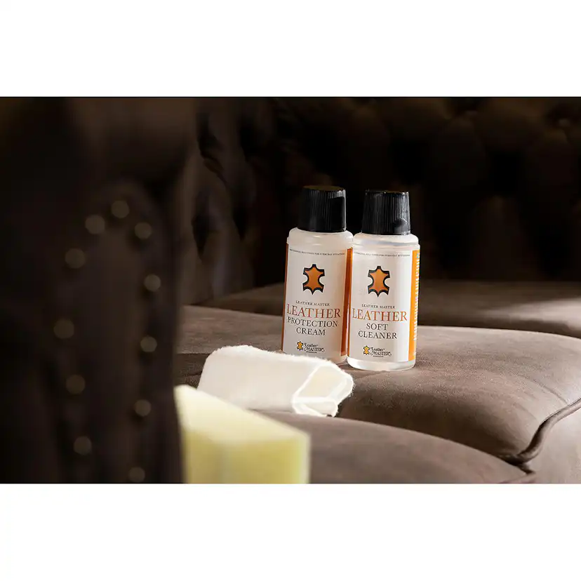 Möbelvårdspaket Leather Master Maxi Protection Läderrengöring & Skydd för Möbler