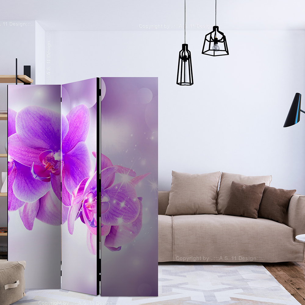 Rumsavdelare Arkiio Purple Orchids 135x172 cm
