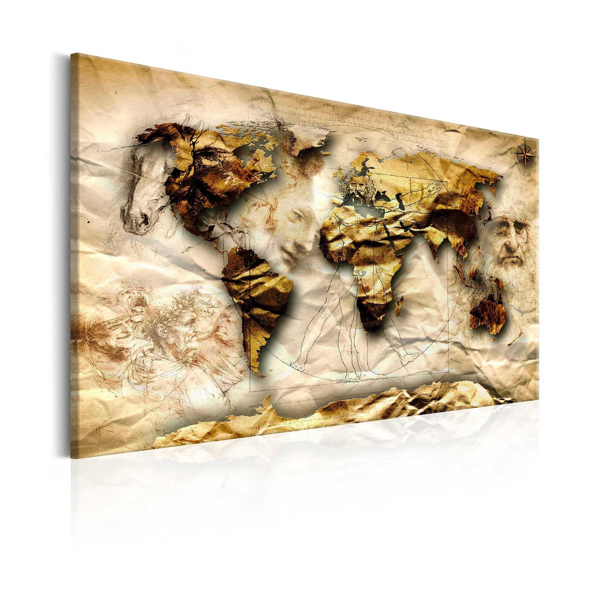 Tavla Arkiio Map Leonardo Da Vinci Inspiration