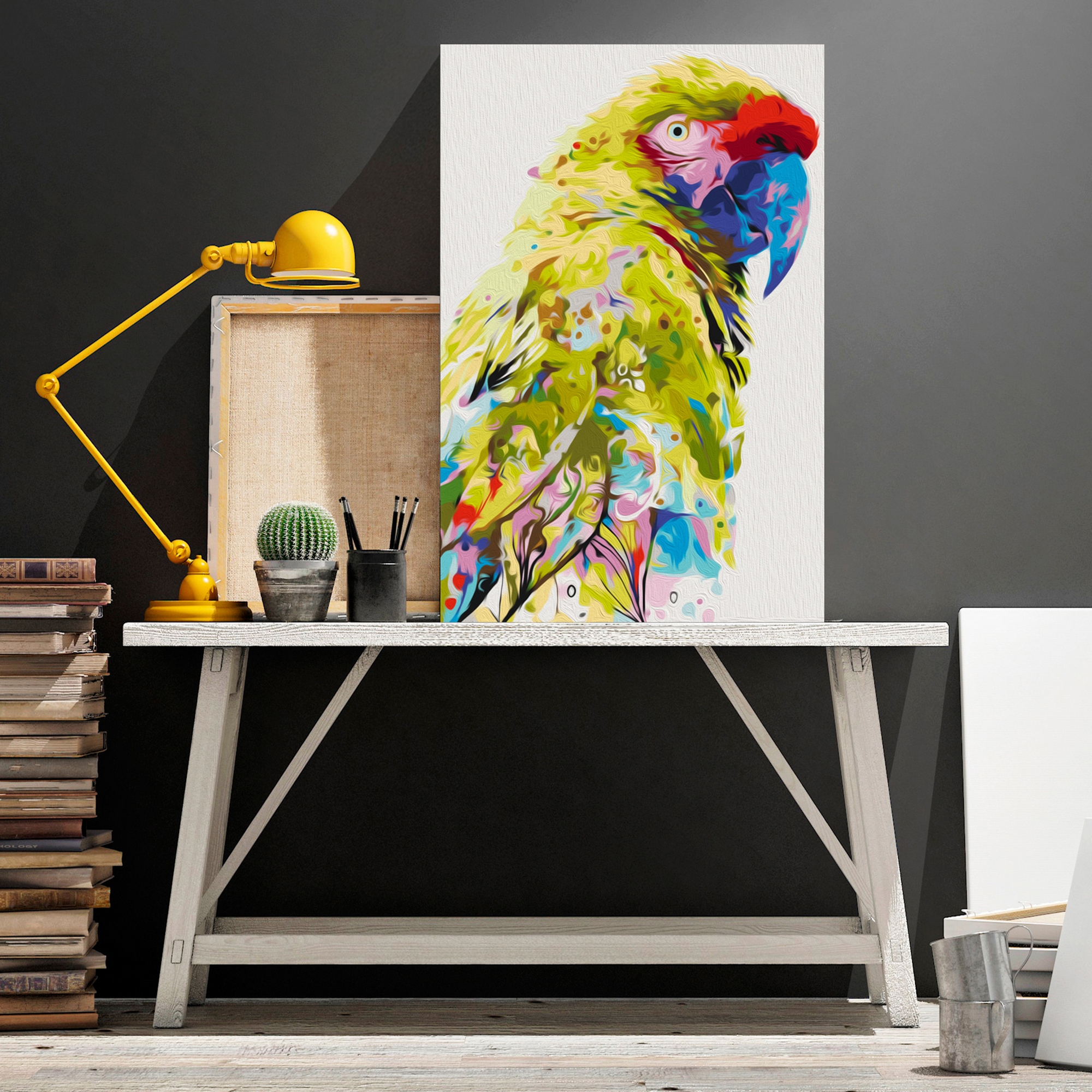 Gör-det-själv Målningar Arkiio Tropical Parrot