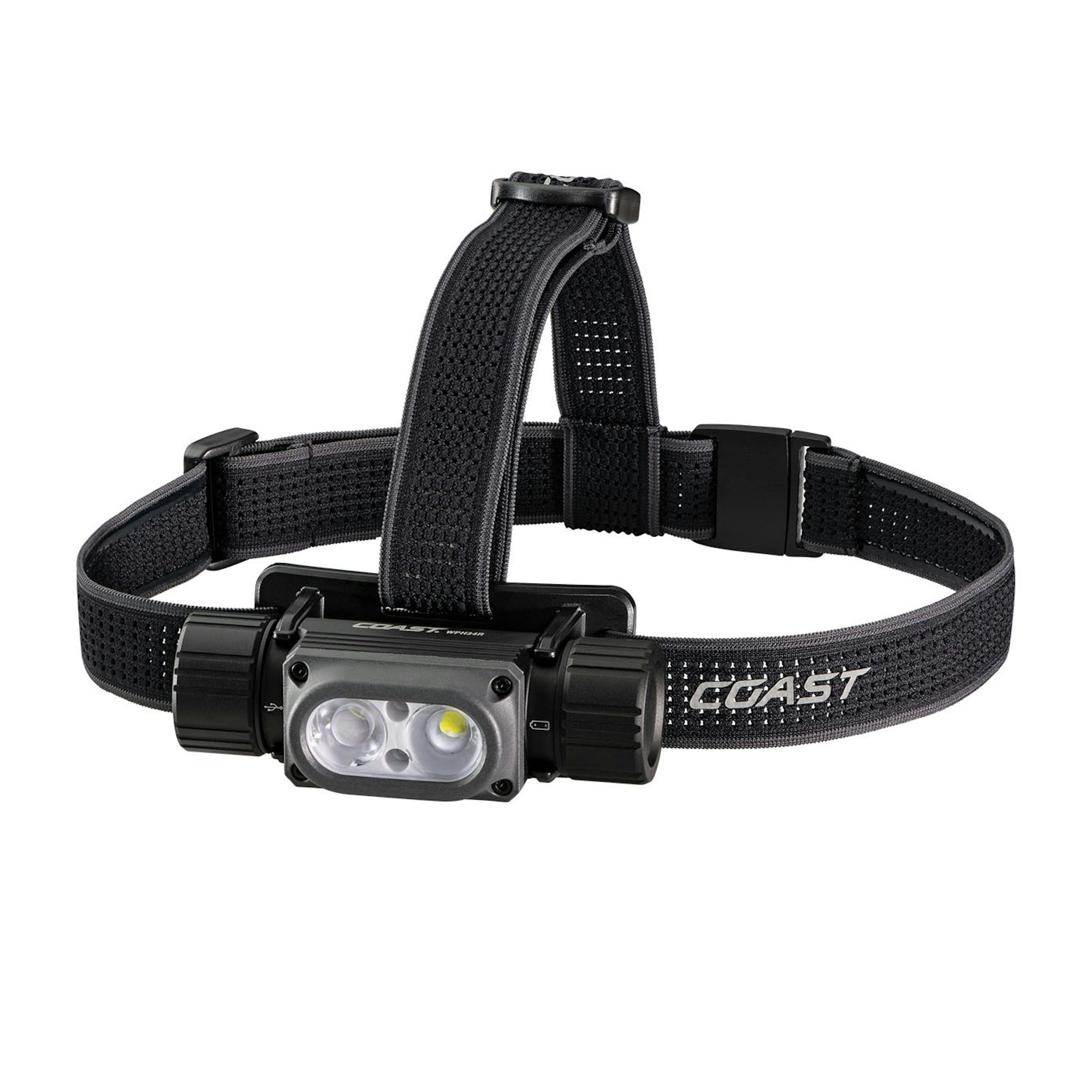 Pannlampa Coast WPH34R Vattentät Uppladdningsbar 2000 Lumen