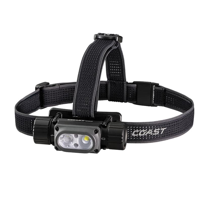 Pannlampa Coast WPH34R Vattentät Uppladdningsbar 2000 Lumen