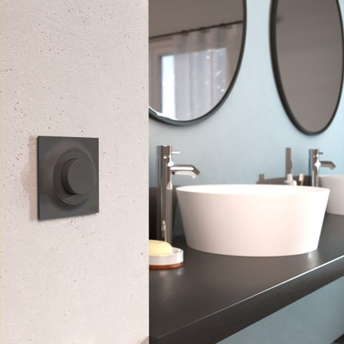 Dimmer Elko One 370 LED Infälld Vridbar Bakkantsstyrd IP21