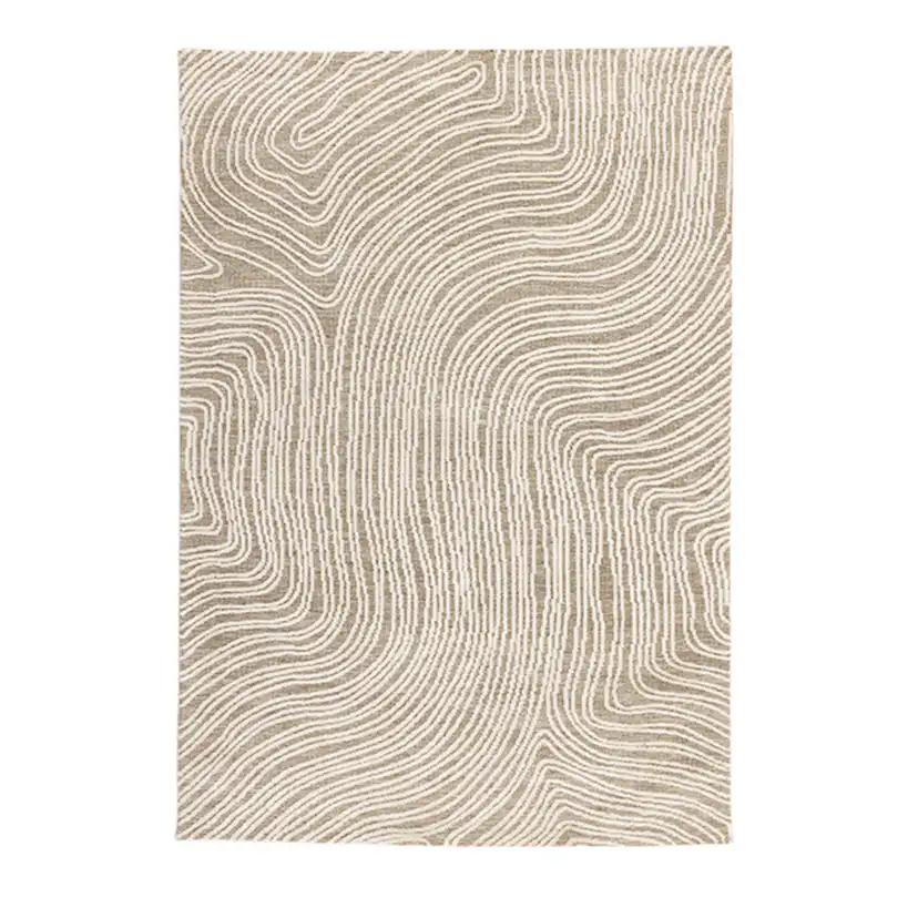 Melle Micropolyester - 395*295- -Rectangular-Ivory Beige 295x395 cm