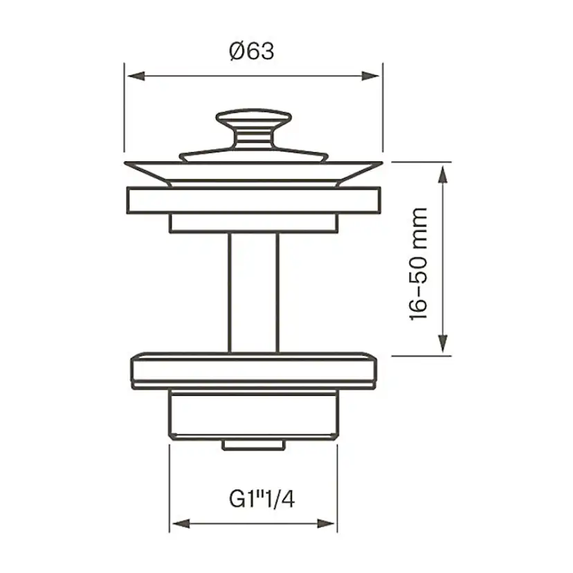 Silventil Tapwell 58400 Krom