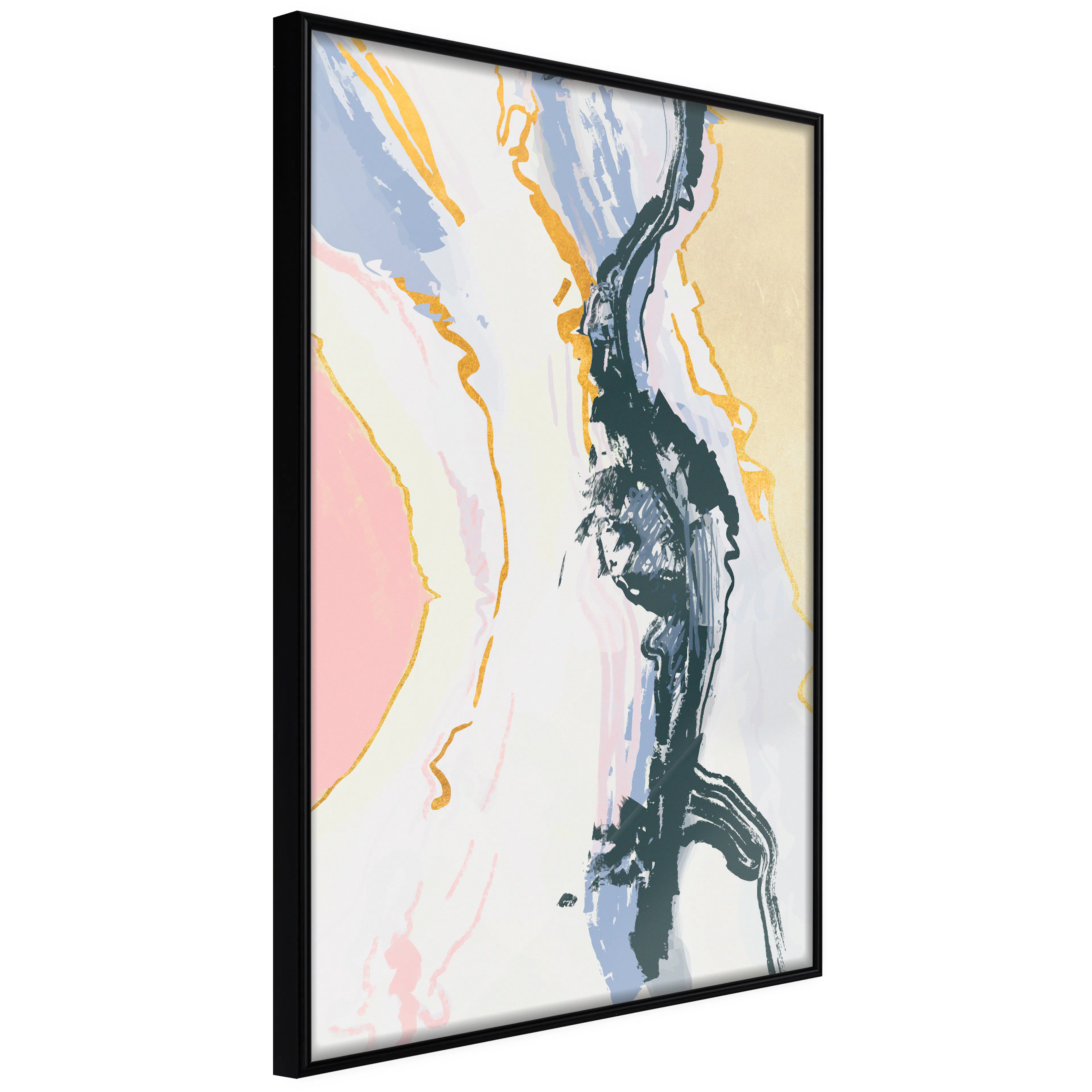 Affisch - Troubling Thoughts [Poster] 40x60 Svart ram, 40x60 cm