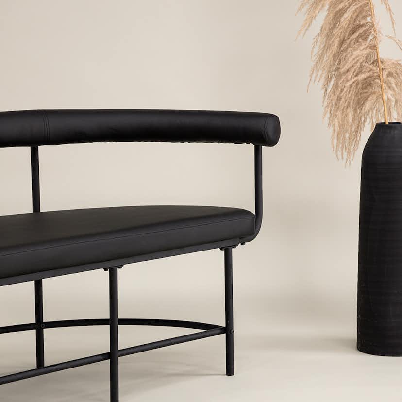 Bänk Vind Stallhagen x Josefin Lustig PU-Klädsel