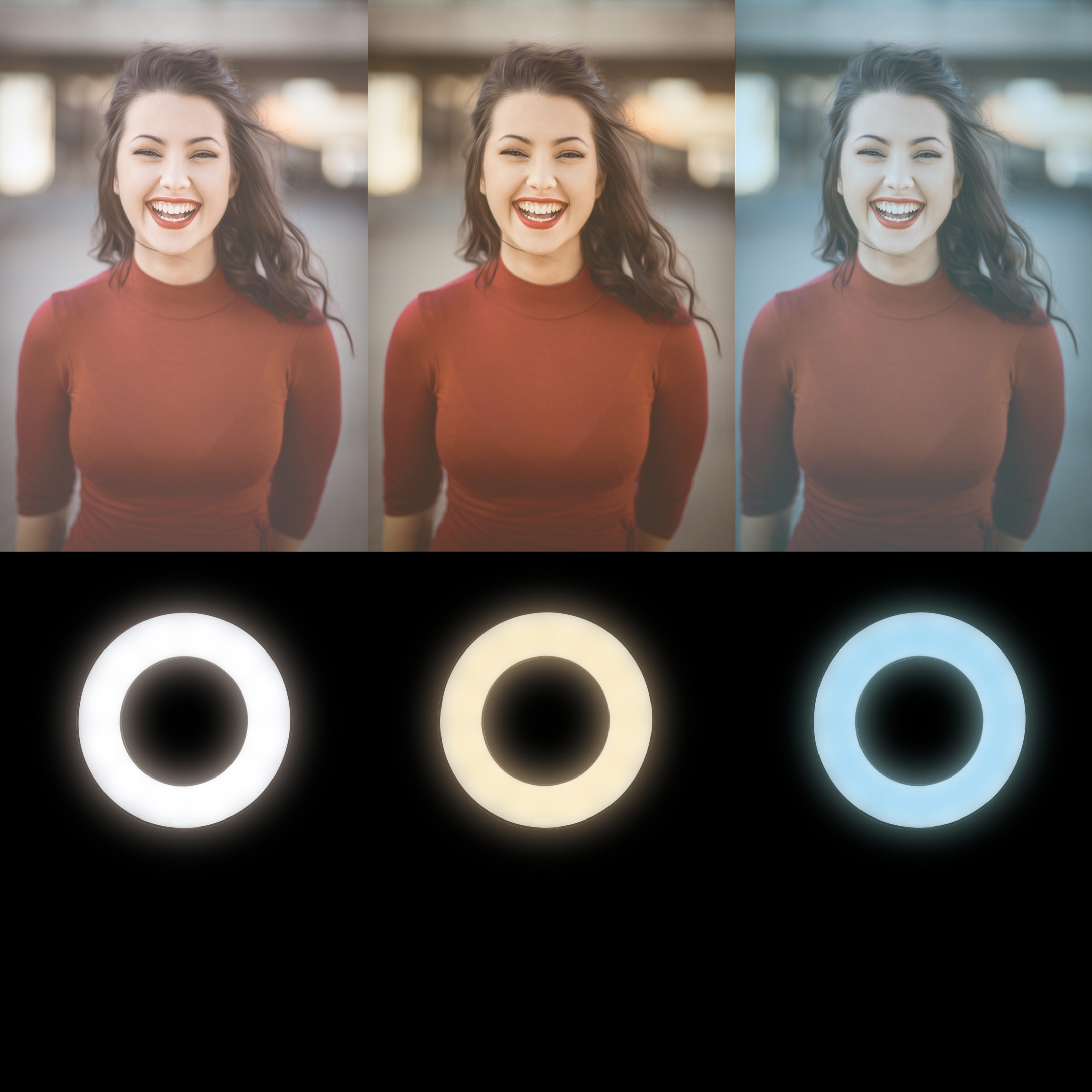 Ljusring LogiLink För Smartphone Ø20 cm Utan Stativ