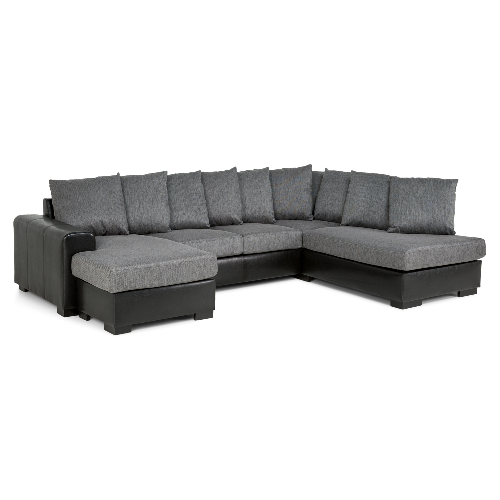 U-soffa Scandinavian Choice Ocean Large PU/Tyg