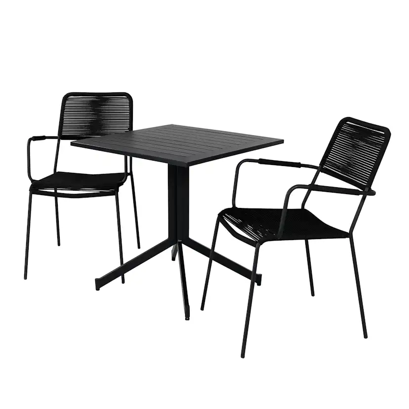 Cafégrupp Venture Home Wella med 2 Minos Matstolar