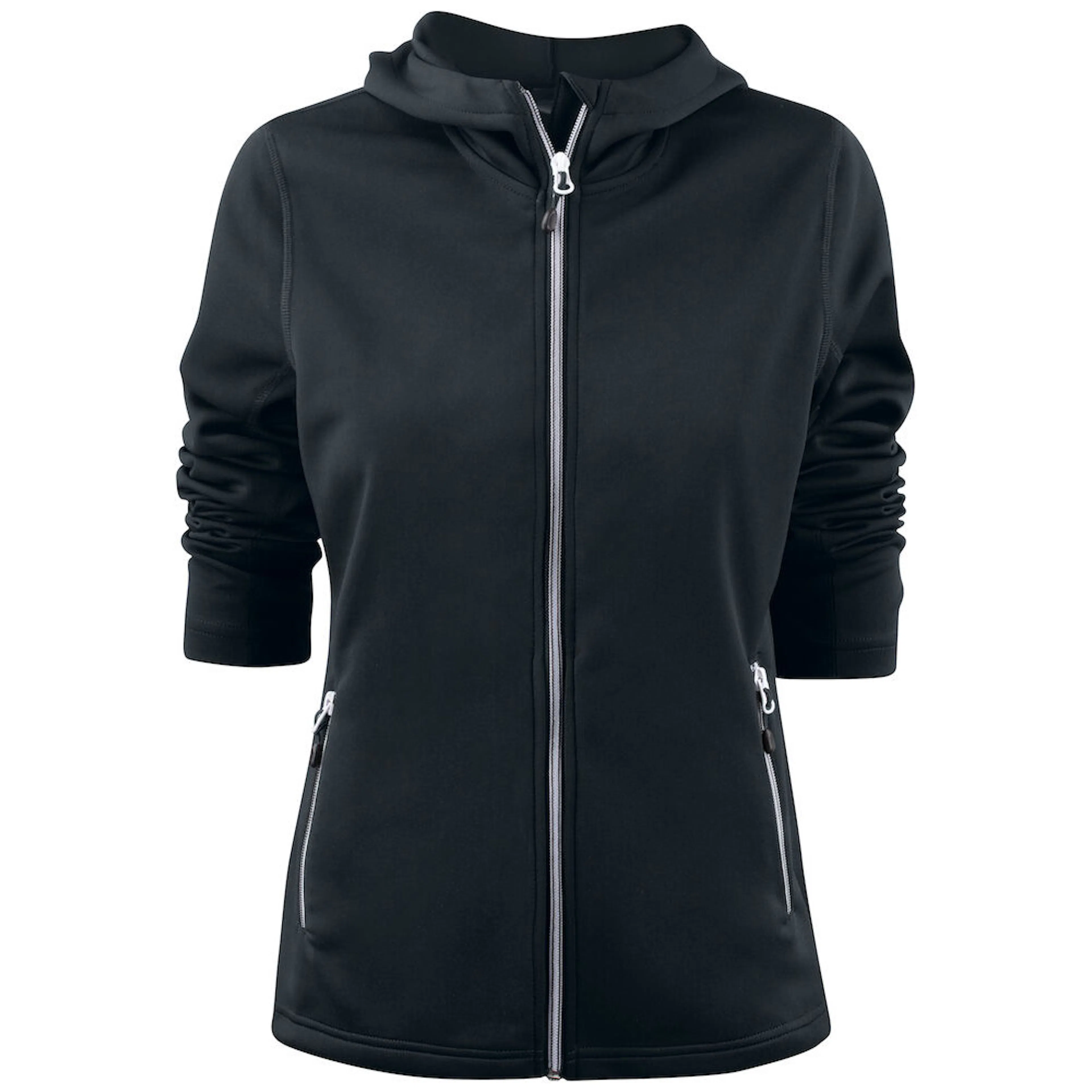 Printer Layback Lady Hooded jacket Black S Storlek: S, Färg: Svart