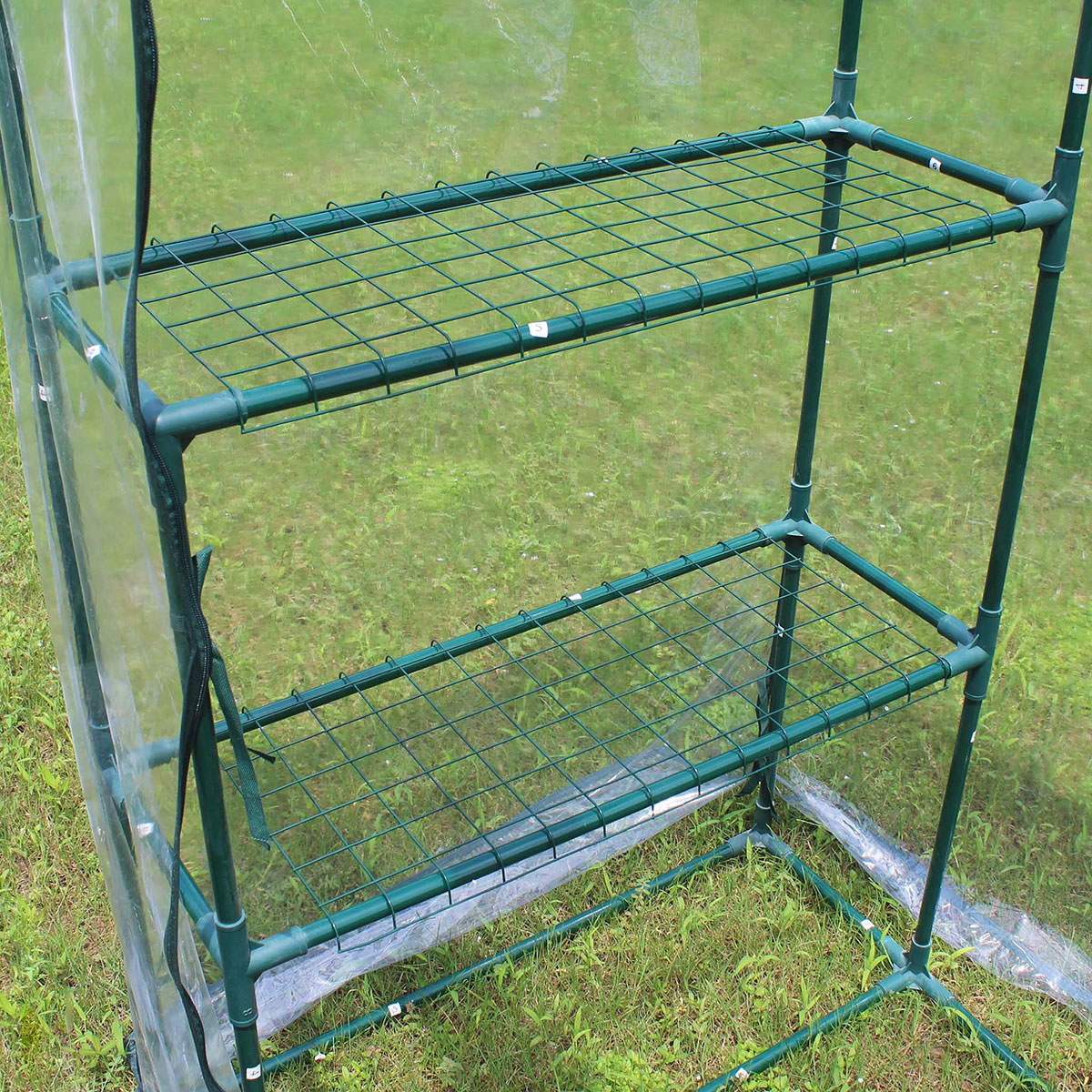 Växthus Metalcraft 1,04 kvm Transparent Rektangulärt