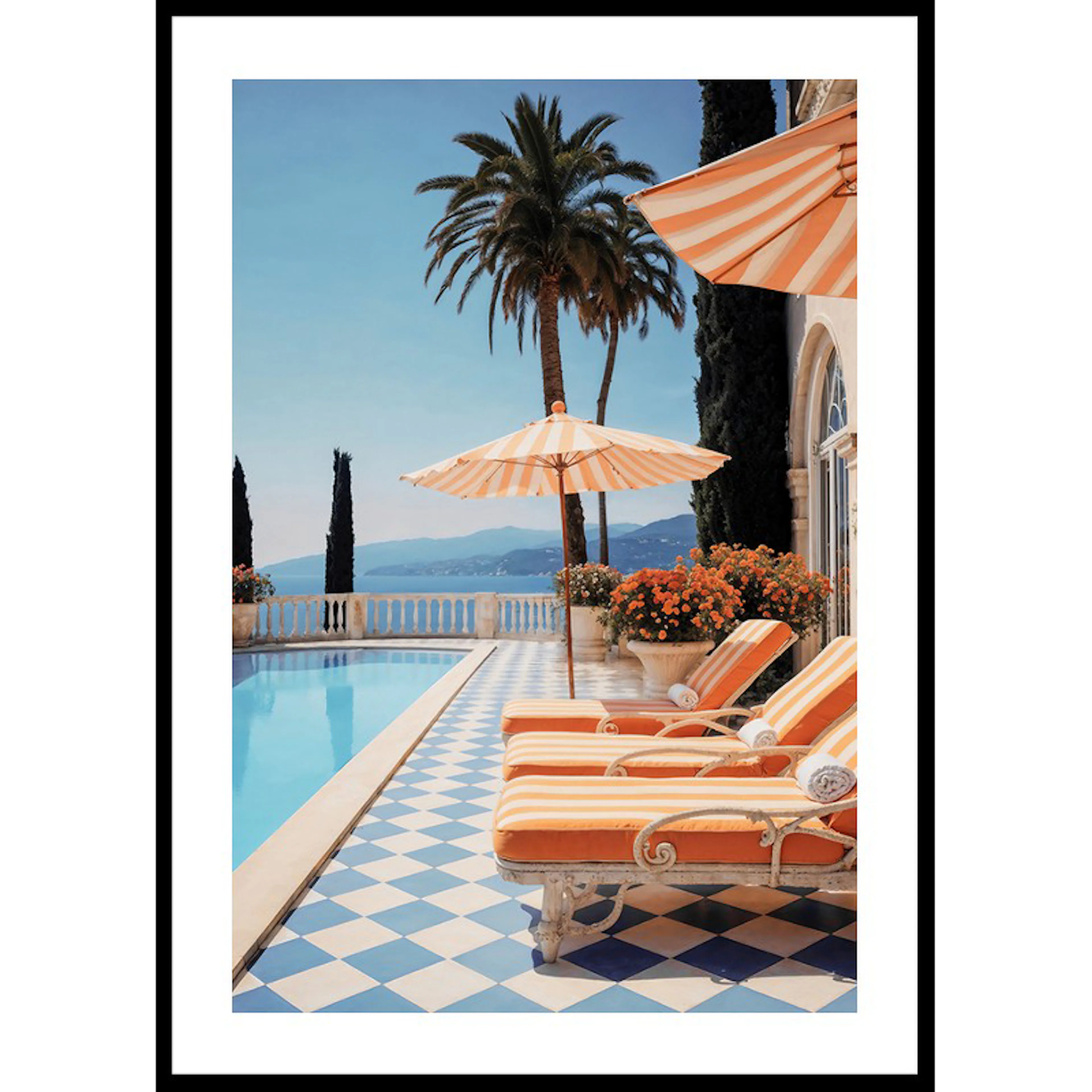 Amalfi Coast Setting 70x100 70x100 cm