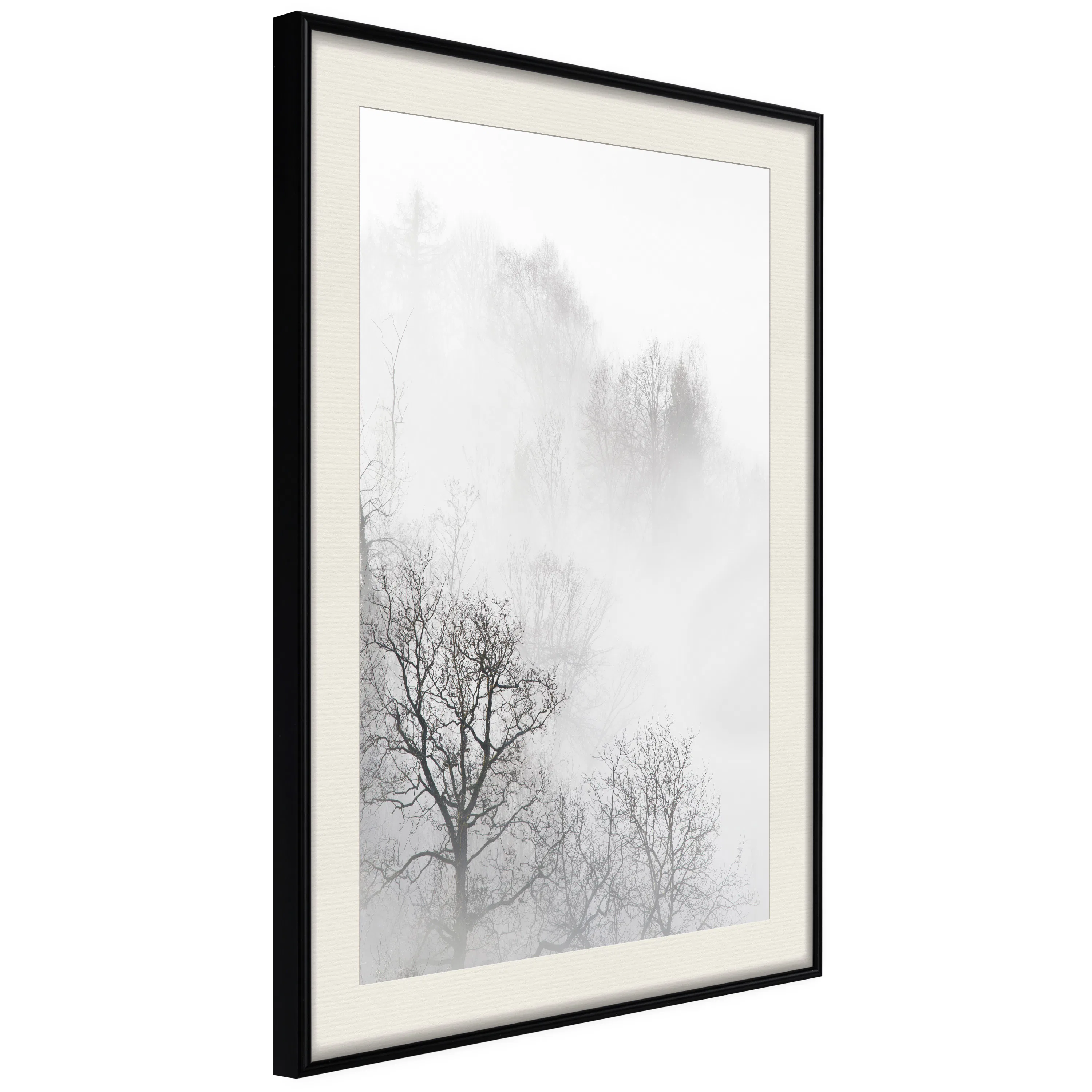 Poster Artgeist Affisch Trees In The Fog