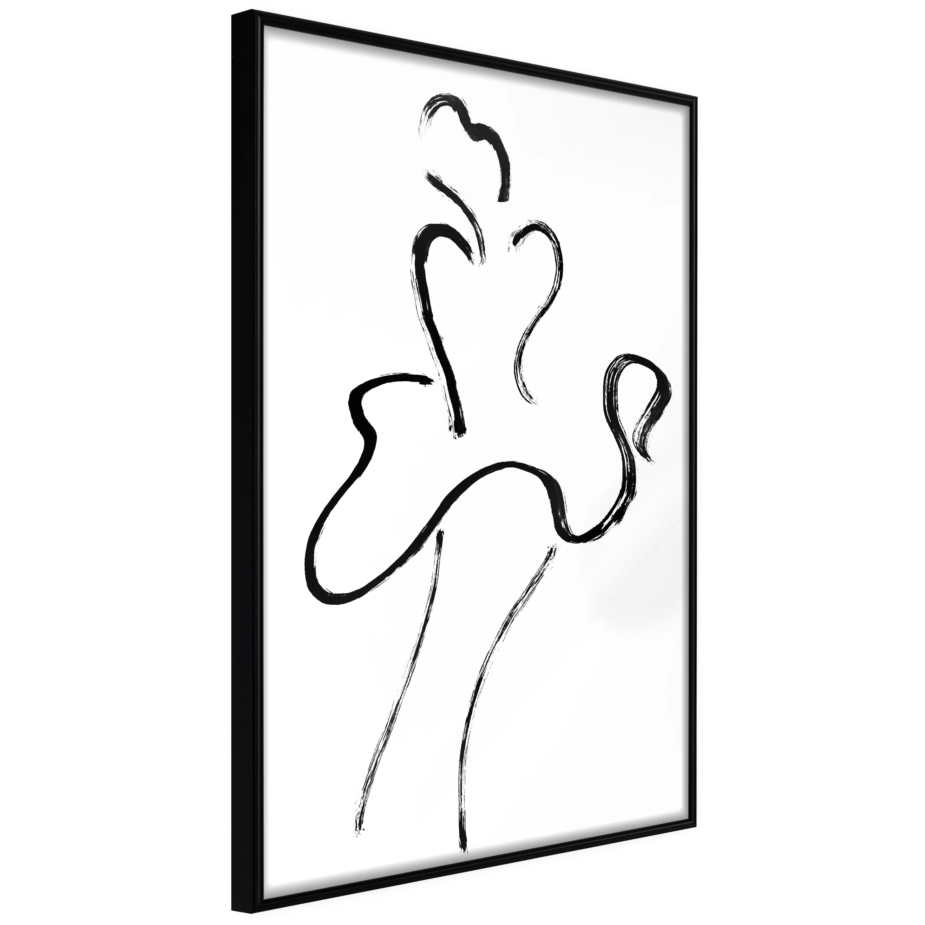 Affisch - Marylin [Poster] 40x60 Svart ram, 40x60 cm