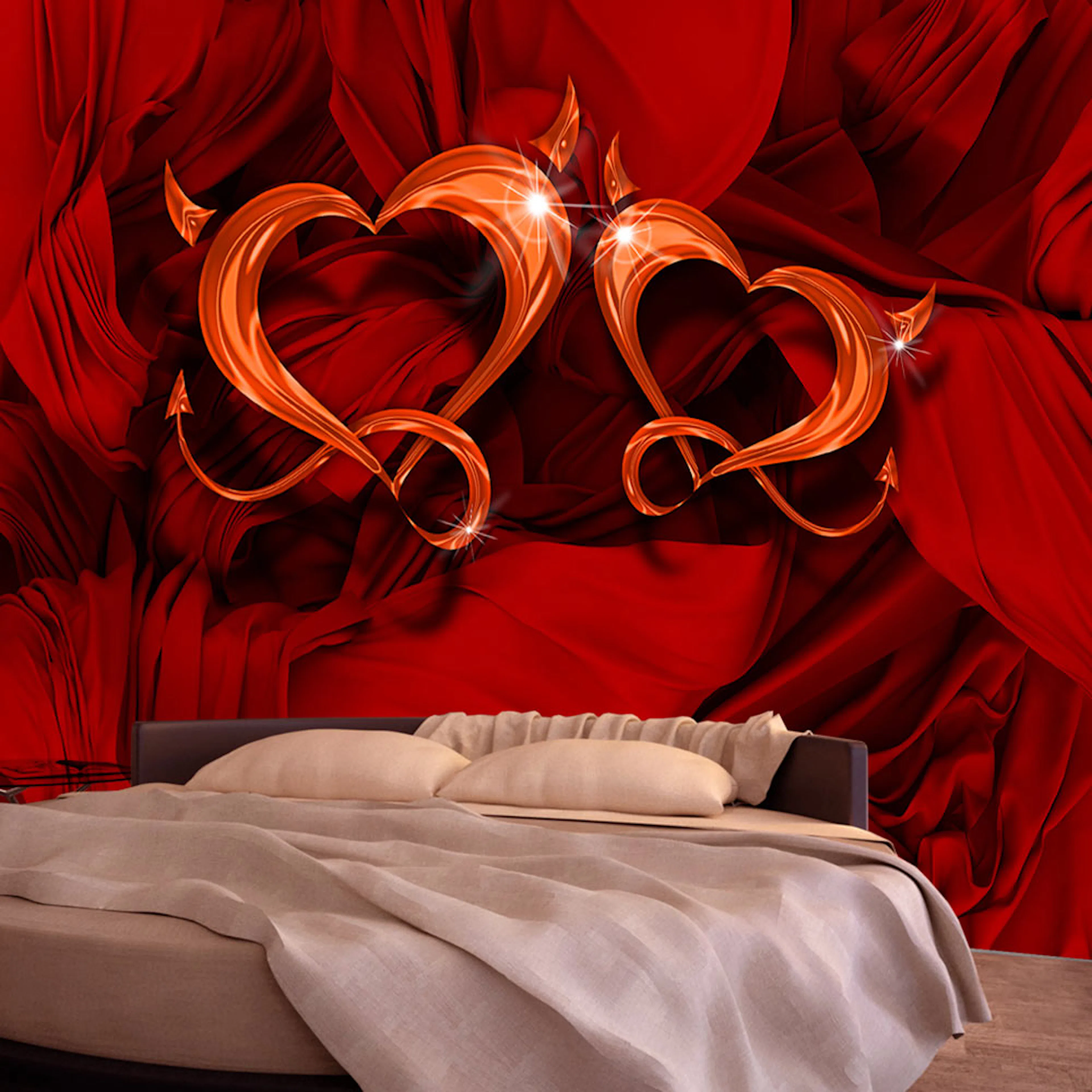 Fototapet Arkiio Two Hearts
