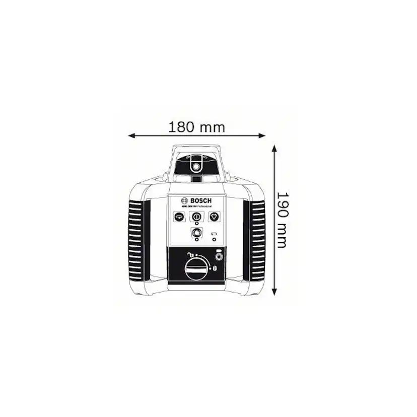 Rotationslaser Bosch GRL 300 HV Professional med Lasermottagare