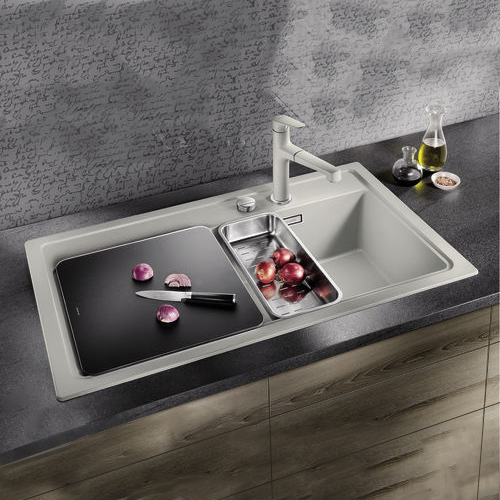 Sköljskål Blanco Rostfritt stål 361 x 167 mm