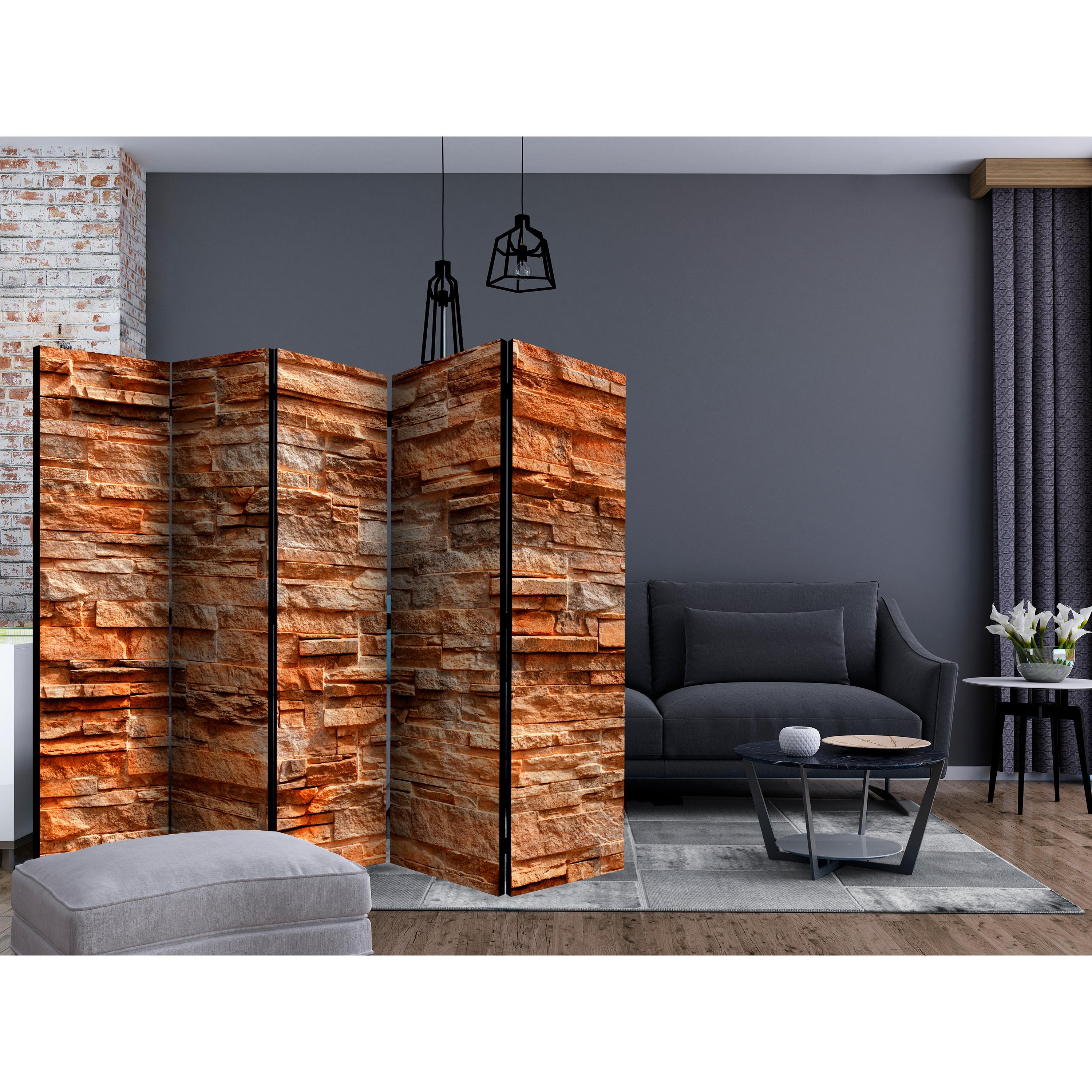 Rumsavdelare Arkiio Orange Stone II 225x172 cm
