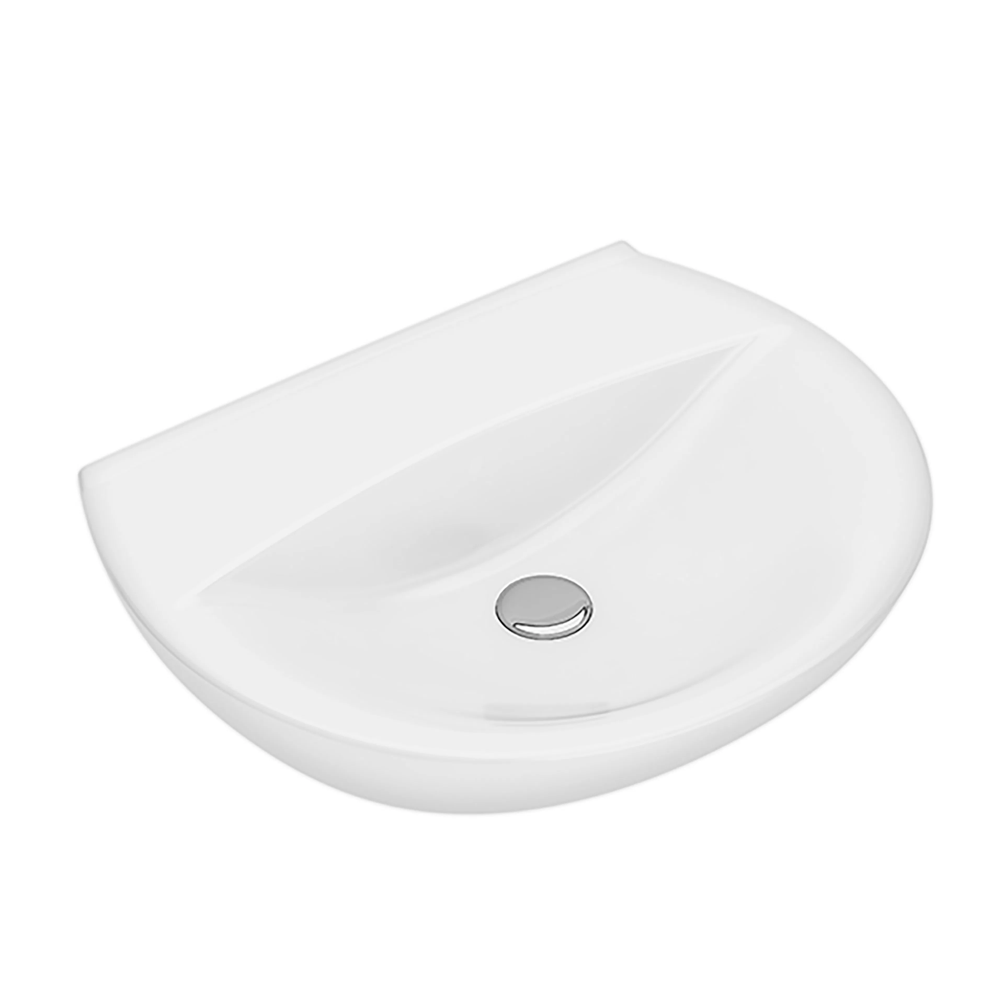 Ifö Spira Tvättställ Bult 57 cm, runt utan kranhål/bräddavlo Utan Kranhål/Bräddavlopp