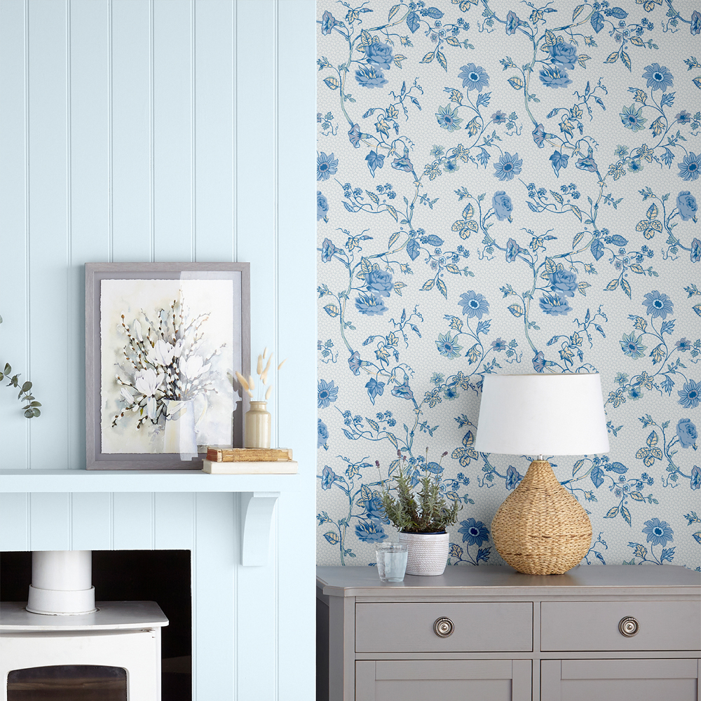 Tapet Laura Ashley Rambling Rector