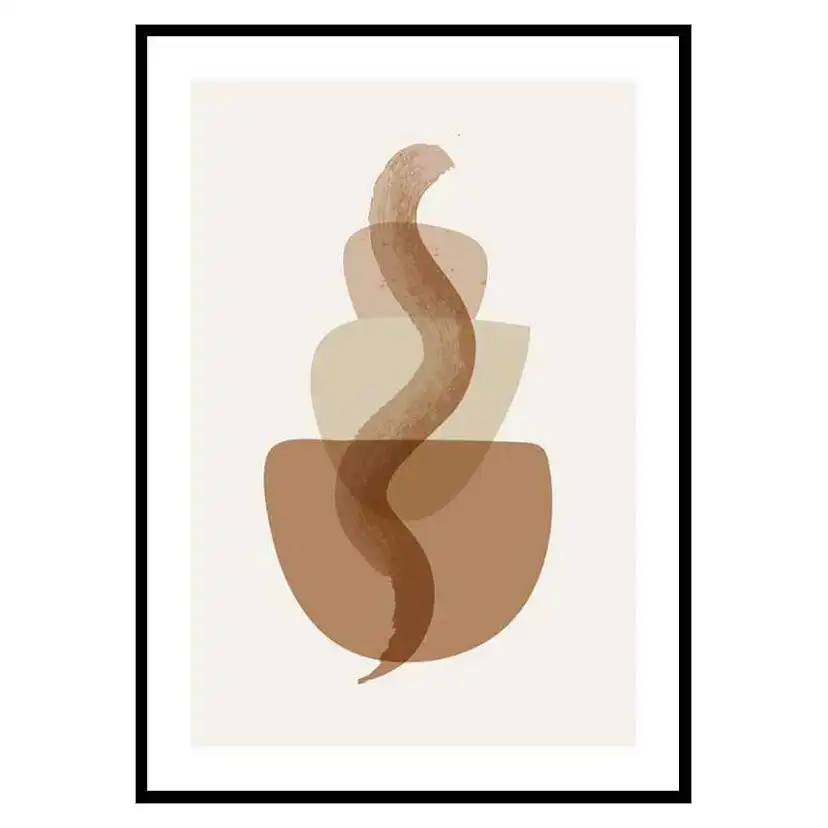 Poster Gallerix Watercolor Shapes
