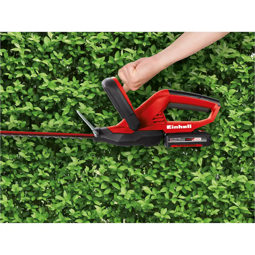 Häcksax Einhell 46 cm med 1×18 V 2,0 Ah-batteri