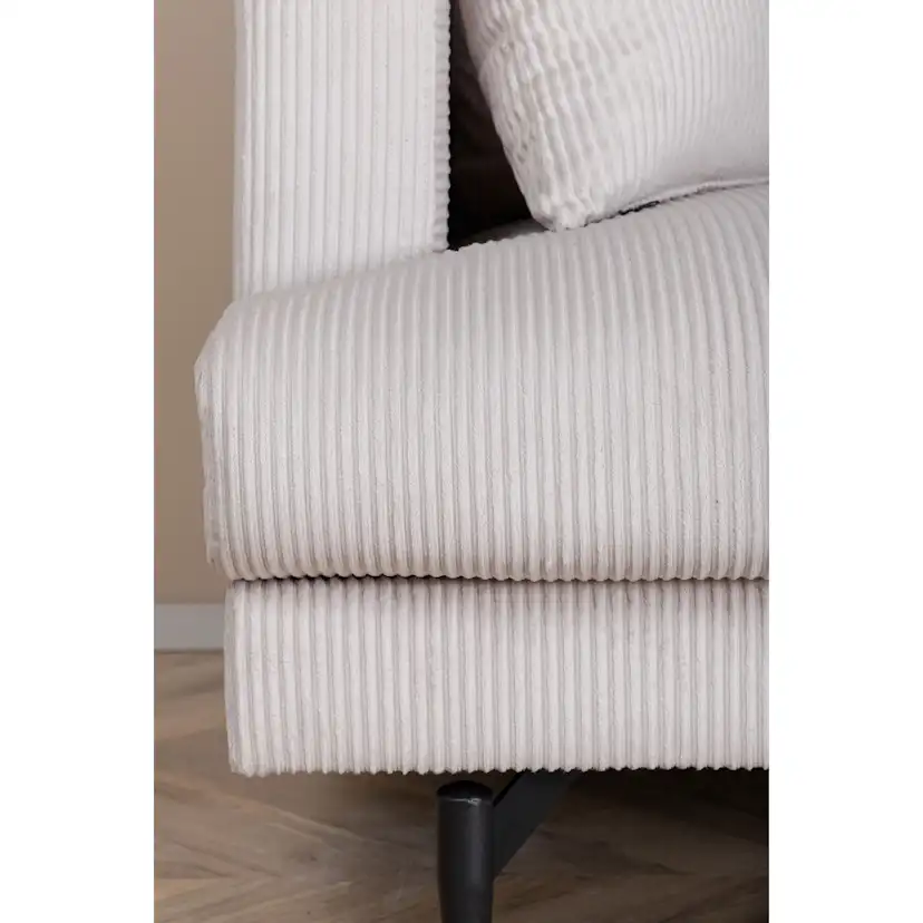 Fåtölj Venture Home Sofia Manchester Beige Sittbredd 106 cm