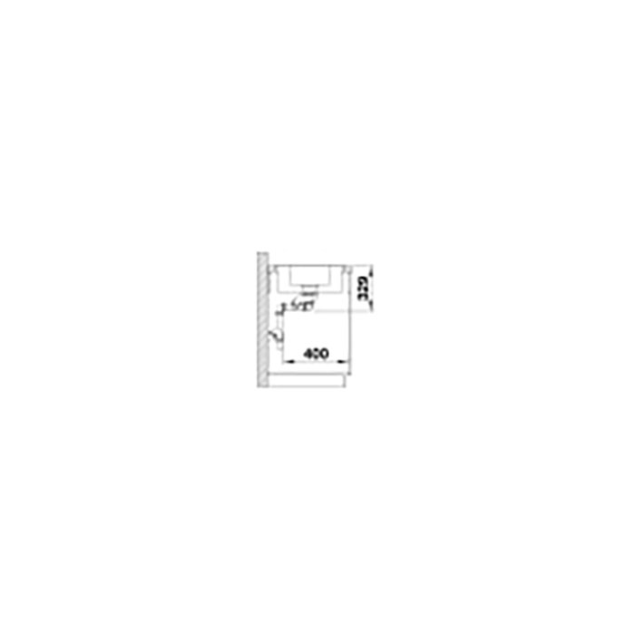 BLANCO LEGRA 6 S COMPACT - SVART Svart