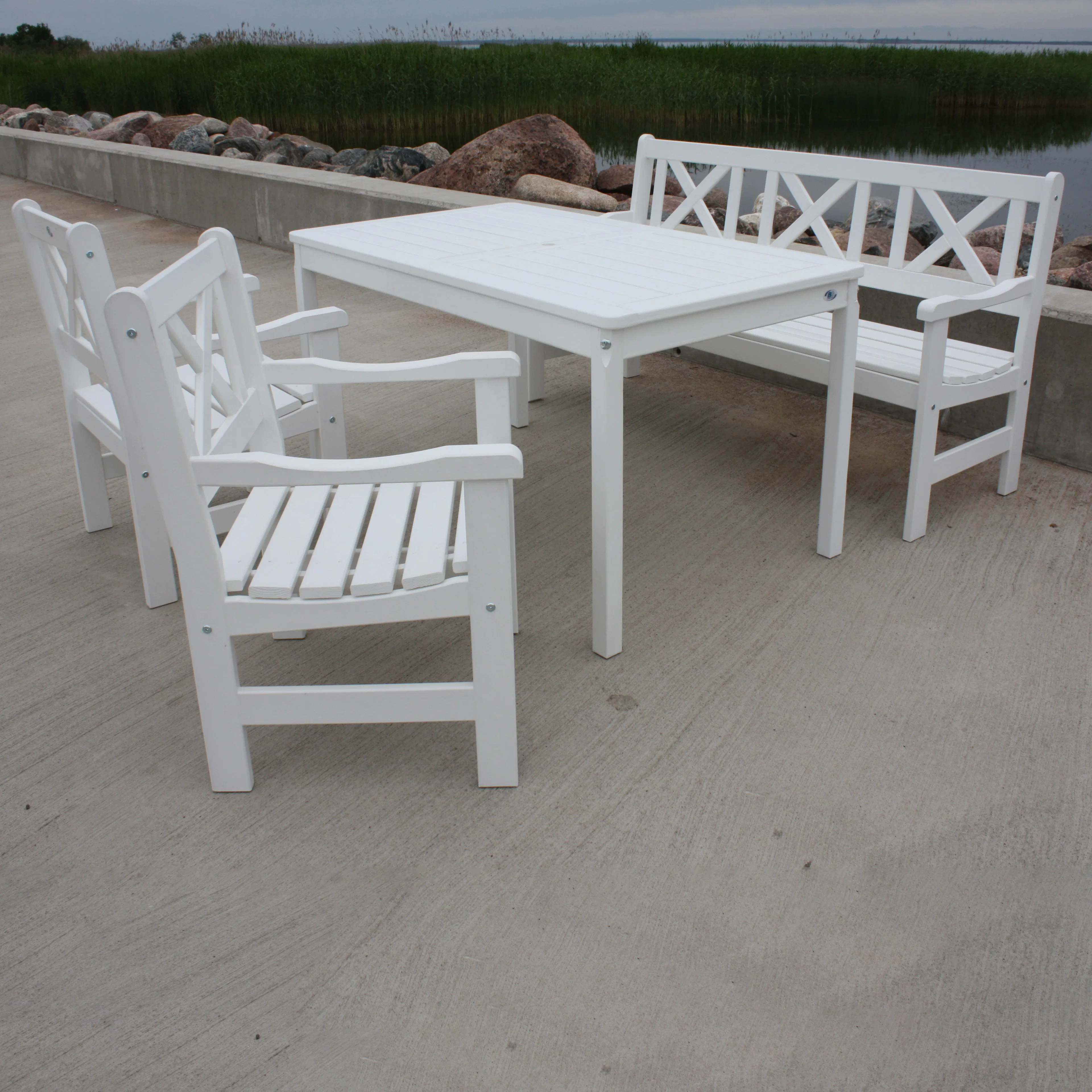 EUROPE furniture set Vit, Utan Dyna