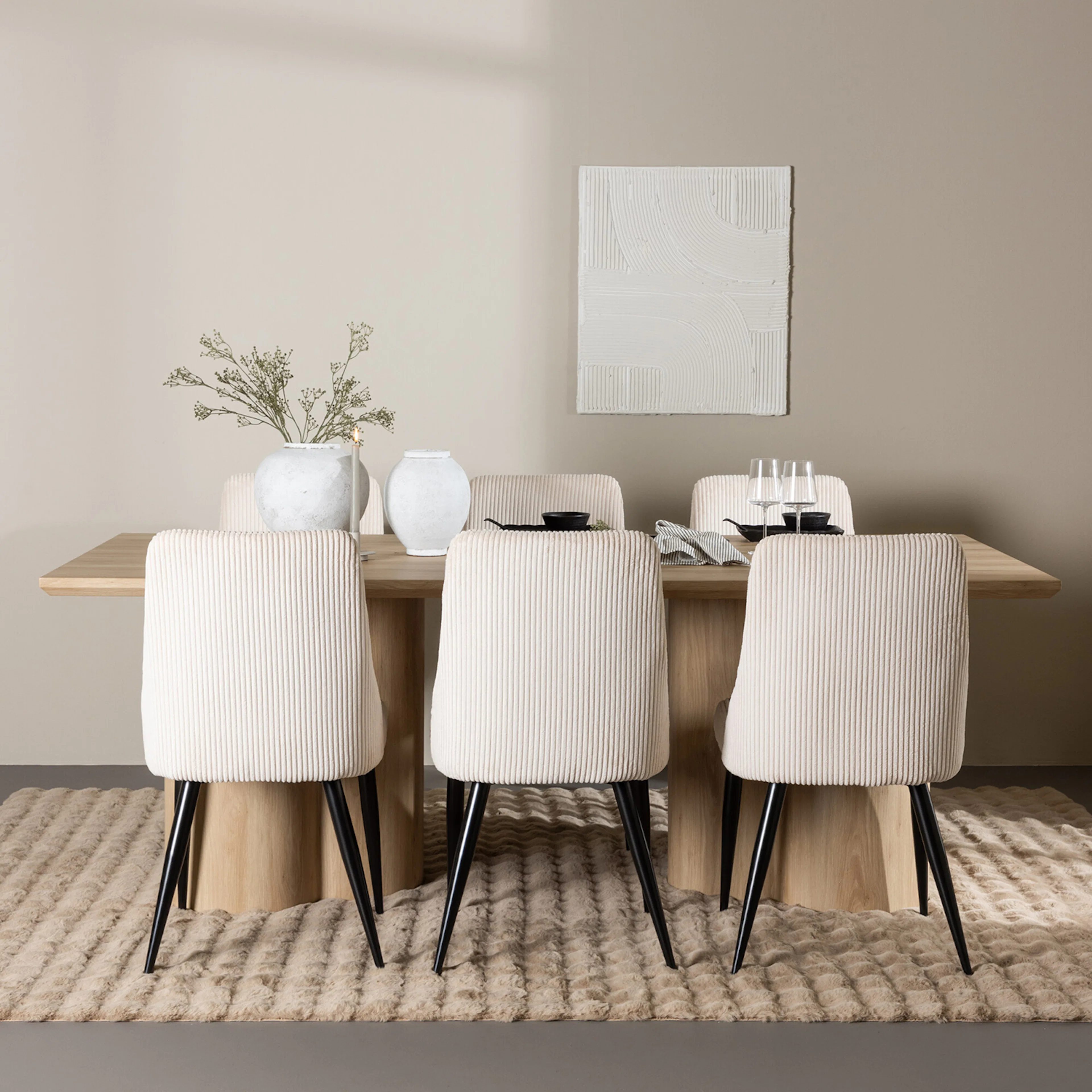 Vittvätt/Beige