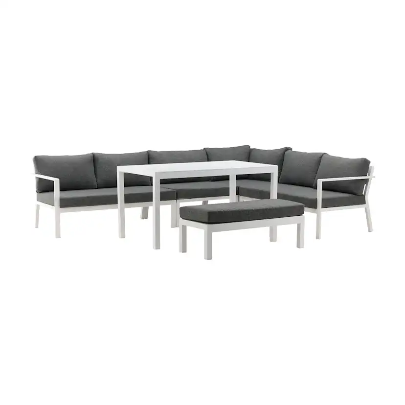 Ramos - Bench- Black / Grey - Aluminium - Aluminium - middl Vit