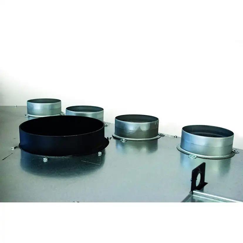 Öppen spis och kamin Lacunza Itaca 120 ECO Utan turbinfläkt, Material: Thermotte