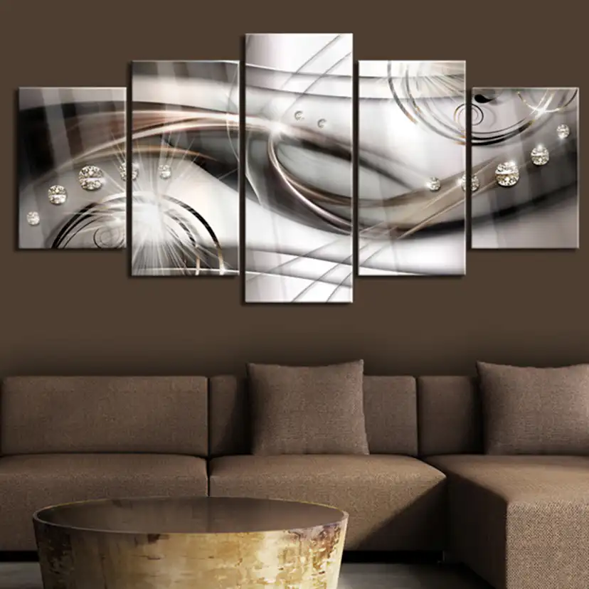 Akrylglastavla Arkiio Brown Glitter