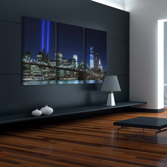 Tavla Arkiio Blue Lights In New York