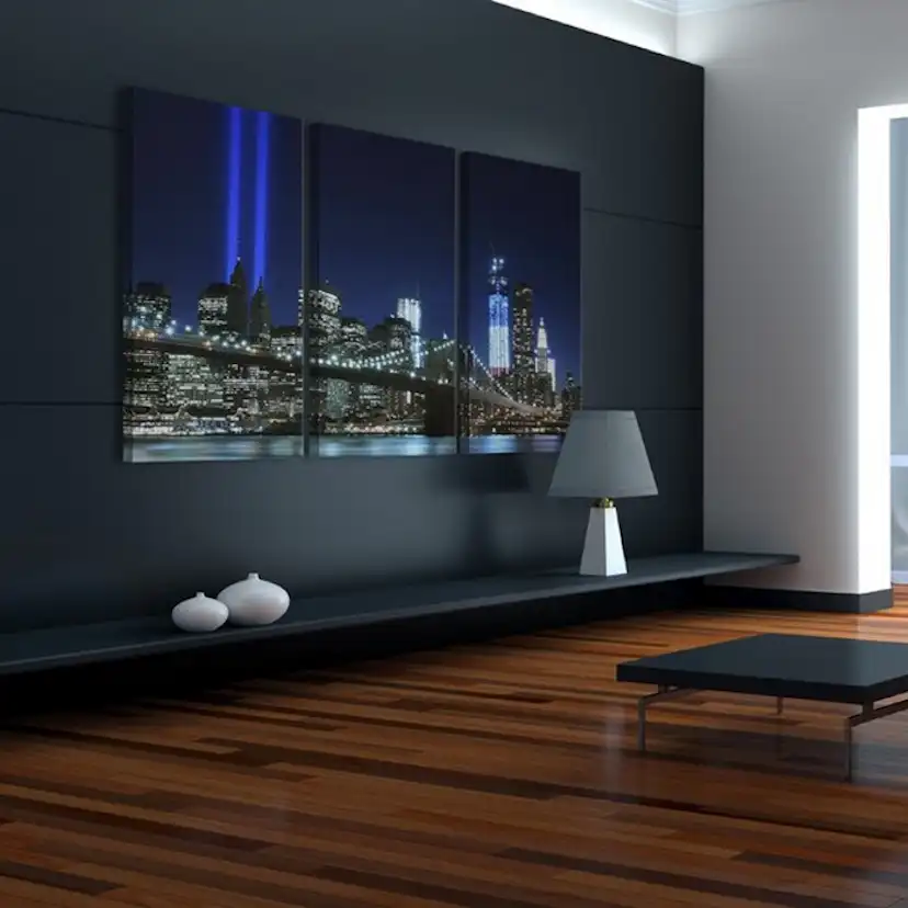 Tavla Arkiio Blue Lights In New York