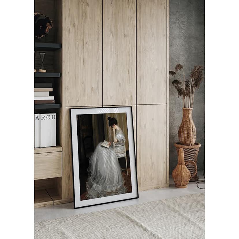 Poster Gallerix Mujer Leyendo By Jacques Émile Blanche