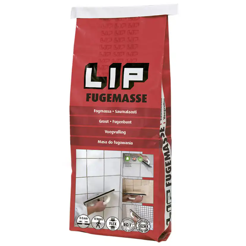 Kakelfog LIP Vit 5 kg
