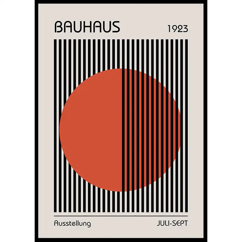 Poster Gallerix Bauhaus Art No20