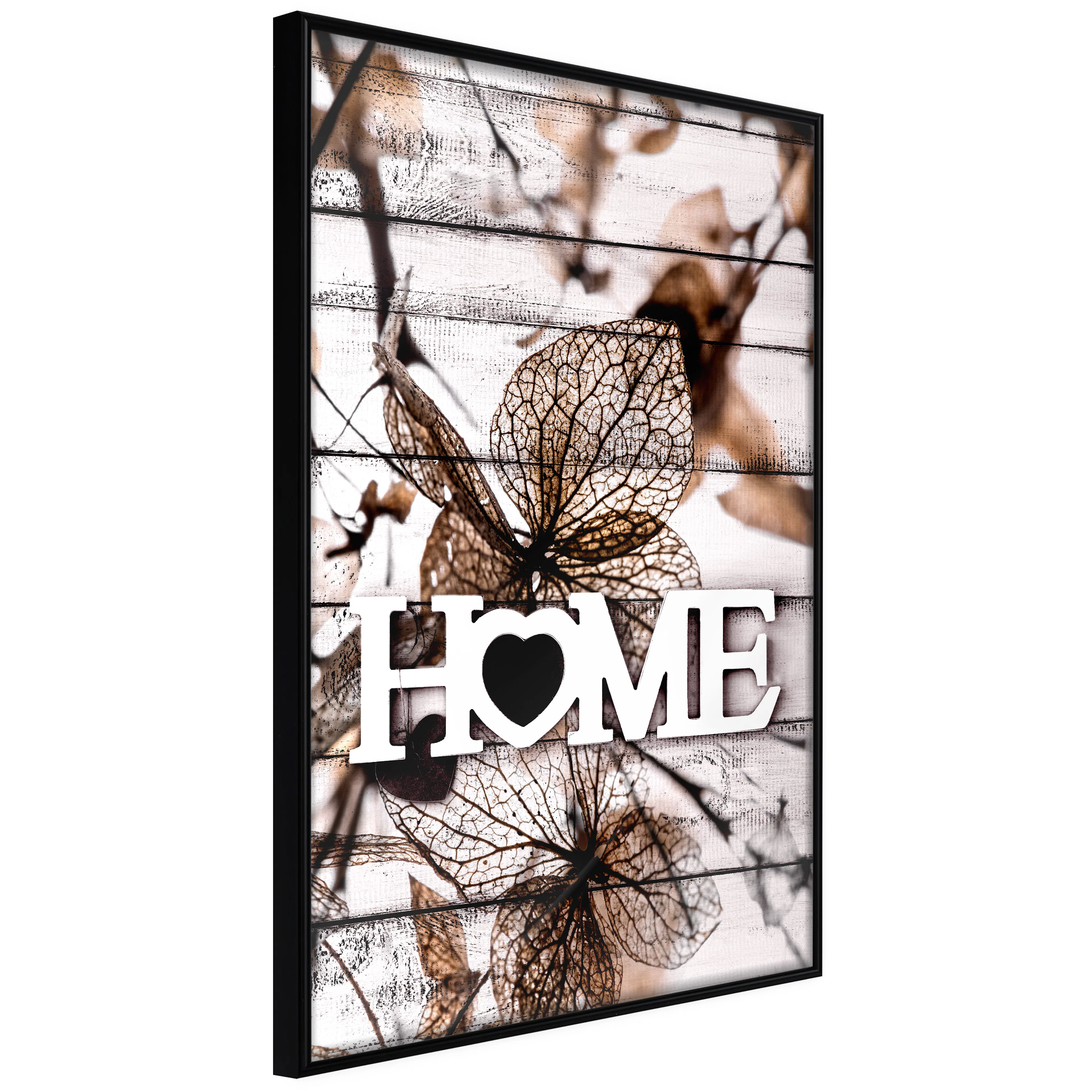 Affisch - Living Home [Poster] 40x60 Svart ram, 40x60 cm