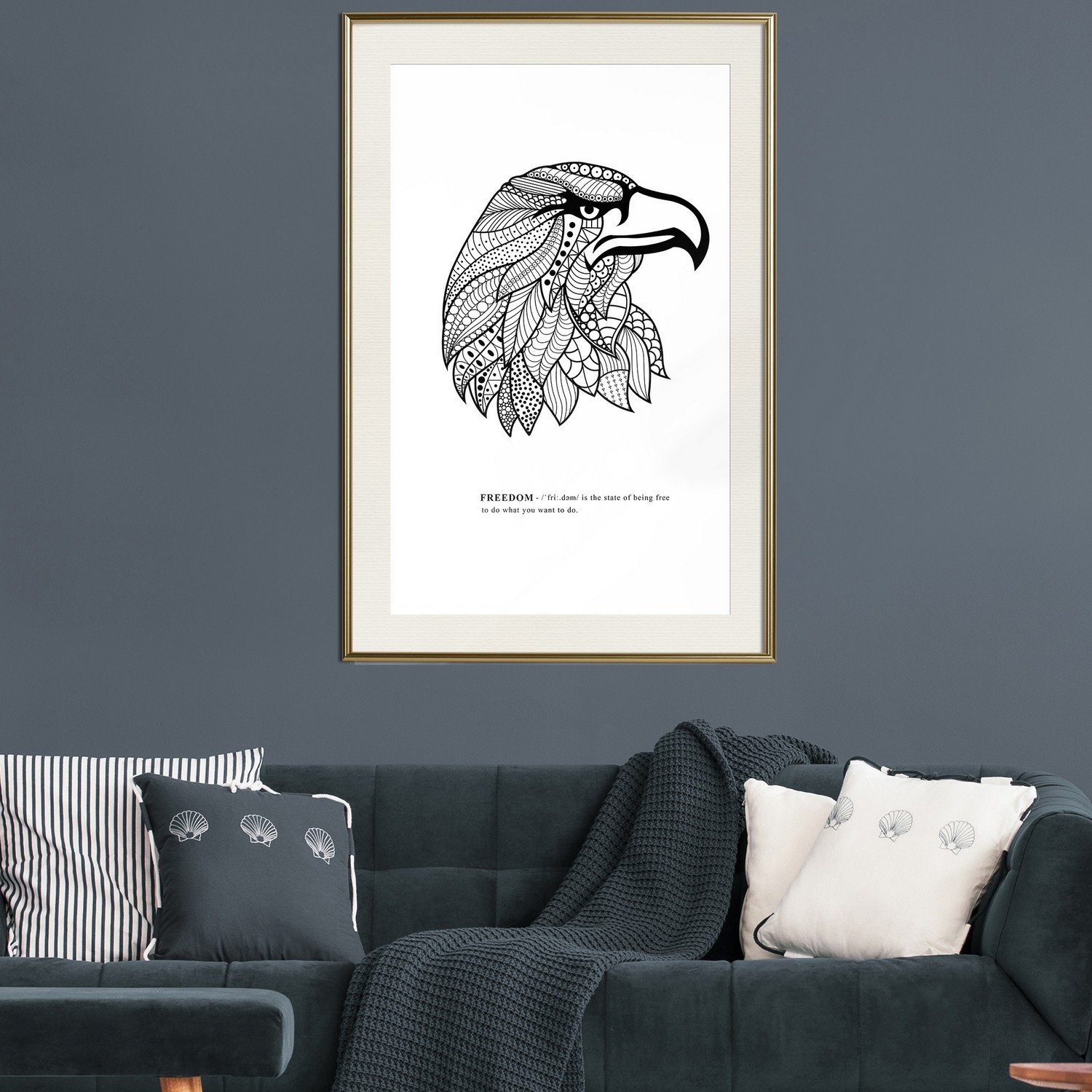 Poster Artgeist Affisch Eagle of Freedom
