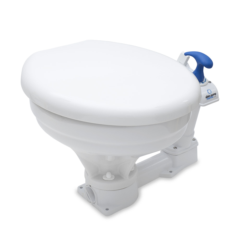 Marin Toalett Albin Group Marine Manuell Comfort