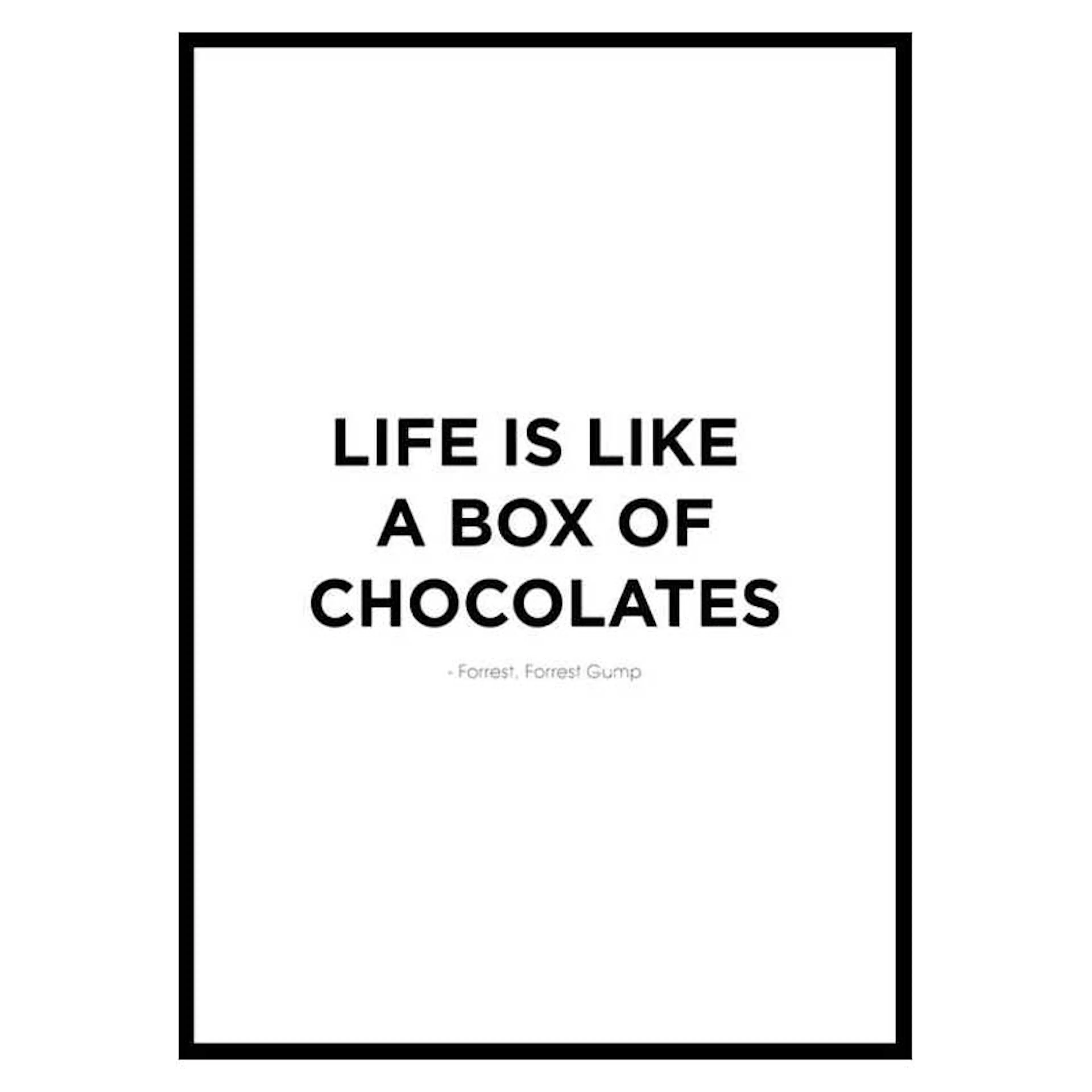 Poster Gallerix Forrest Gump