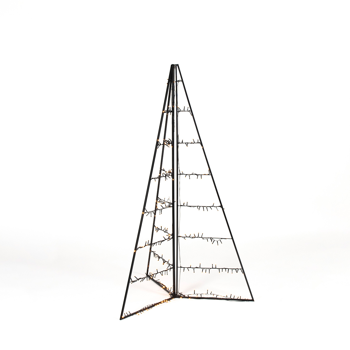 Metalldekoration Gnosjö Konstsmide Pyramid LED