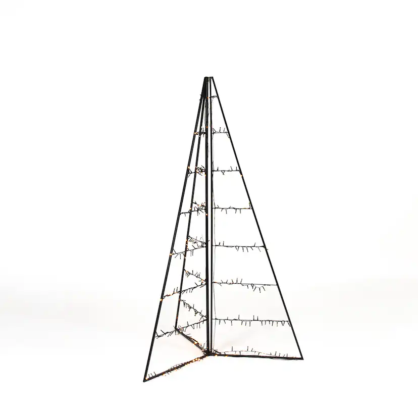 Metalldekoration Gnosjö Konstsmide Pyramid LED